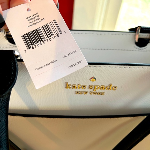 Kate Spade Staci - Lg Satchel, Lg Continental Wallet ,and Med L-Zip Card Holder - Picture 3 of 11